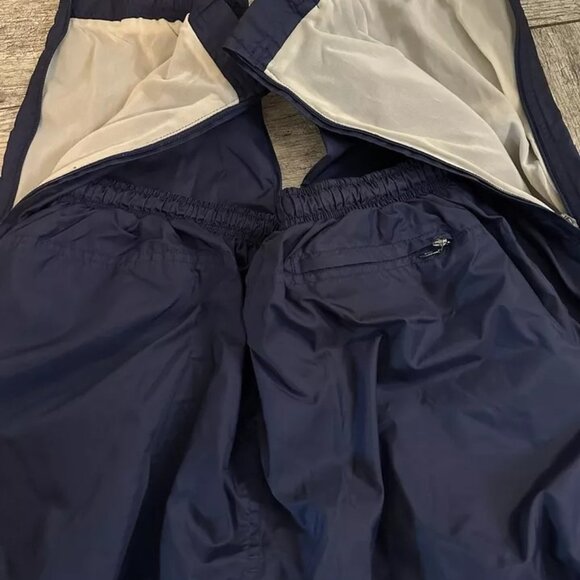 Nike Windbreaker Track Pants Ski Snow Navy Blue Size L RN 56323 Womens CLEAN - Picture 5 of 7